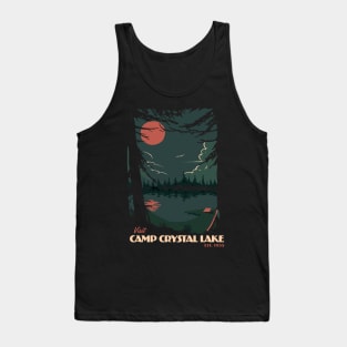 visit camp crystal lake Tank Top